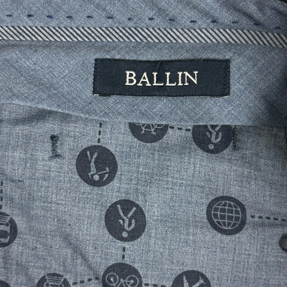 Ballin Pants Men 36 Blue Comfort‎ EZE Commuter Bi-Stretch Modern Connor